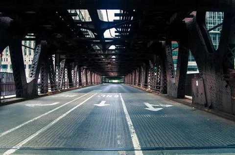 Chicago Bridge Stock Photos