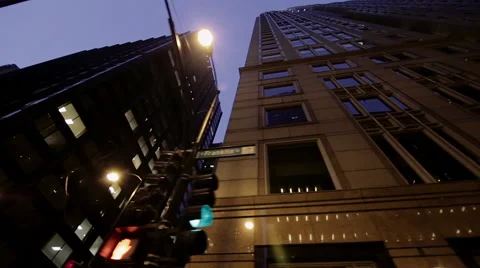 Chicago Building 4, Dusk Vídeo Stock 62340571