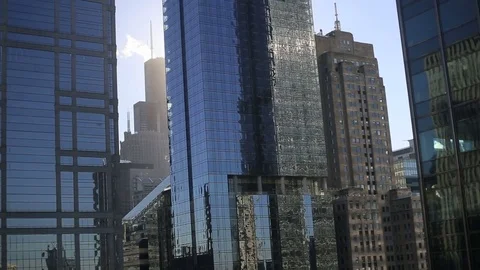 Chicago buildings Stock Footage 83866173