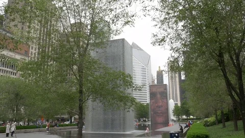 Chicago CIty Stock Footage 75458621