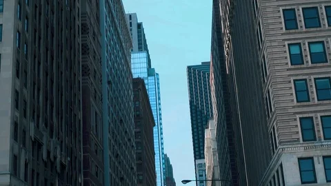 Chicago City Stock Footage 95554889