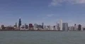 Chicago City Skyline and Financial Skyscrapers Famous Center Landmark Sunny Day 4k or 4k+ Resolution