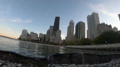 Chicago City Timelapse Stock Footage 156219029