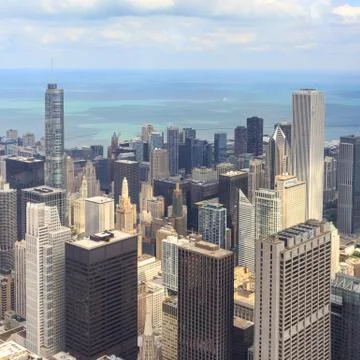 Chicago Cityscape Foto stock