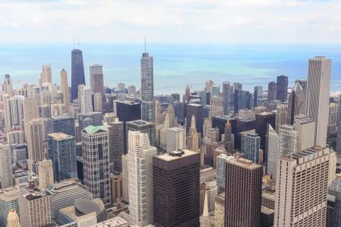 Chicago Cityscape Stock Photos