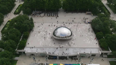 Chicago Cloud Gate 5 Stock Footage 276903037