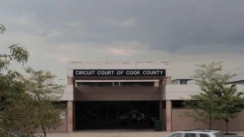 Chicago Courthouse Time Lapse Stock Footage 79019935