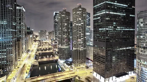 Chicago downtown Stock Footage 947183