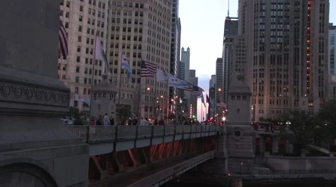 Chicago Downtown Stock Footage 1059204