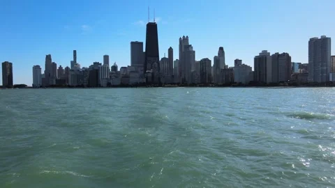 Chicago by Drone Video stock 243146443