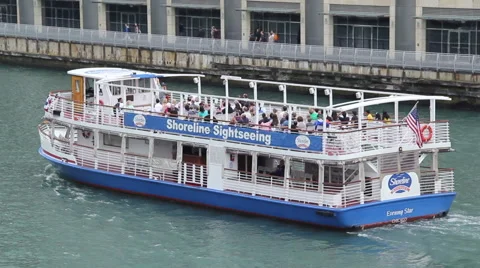 Chicago Ferry Vídeos de archivo 49546498