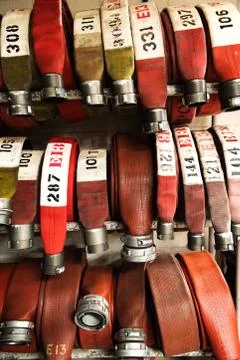 Chicago Fire reportage Stock Photos