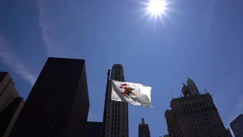 Chicago Flag Видео 141688935