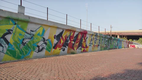 Chicago Graffiti 4 Stock Footage 276903749