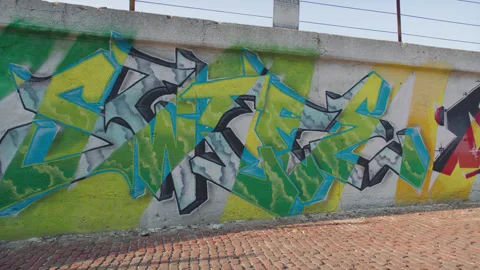 Chicago Graffiti 5 Stock Footage 276903771