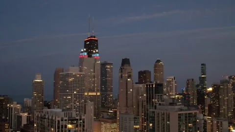 Chicago Hancock Building Stock Footage 201313269