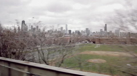 Chicago Handheld 1 库存影片 39962993