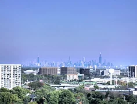 Chicago HDR Timelapse 2K 動画素材 8972958