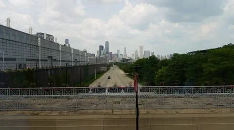 Chicago Highway Timelapse Stock Footage