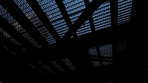 Chicago Illinois. 02.01.2026 Low angle view of Willis Tower and Van Buren Street Stock Footage 326802821