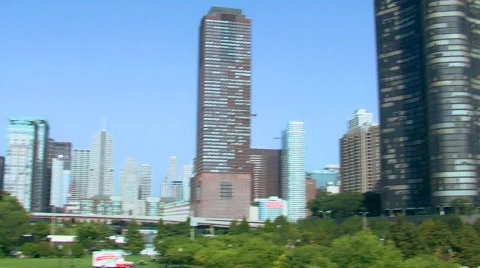 Chicago Lakefront Stock Footage 514889