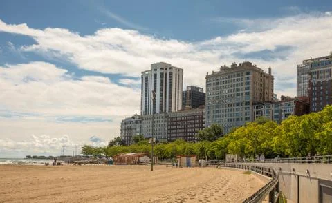 Chicago lakefront Stock Photos