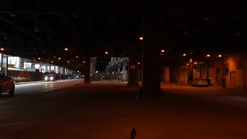 Chicago Lower Wacker Drive 스톡 동영상 331461118