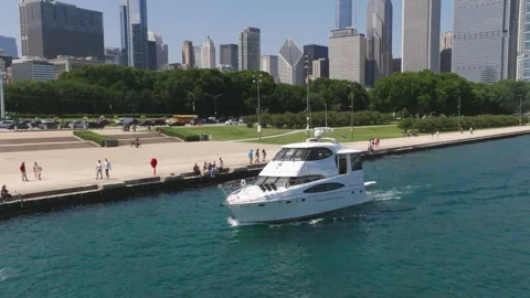 Chicago Monroe Harbor 1 Stock-Footage 276904480