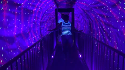 Chicago Museum of Illusions Stock Footage 340567829