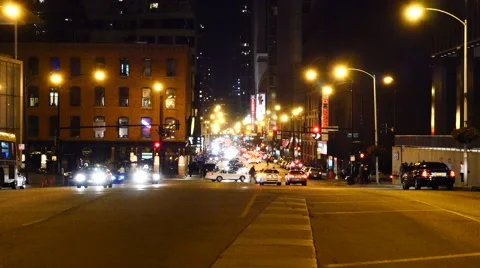 Chicago night. Stock Footage 48222070