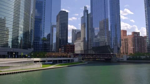 Chicago North Riverside - Live Background Stockbeeldmateriaal 163548152
