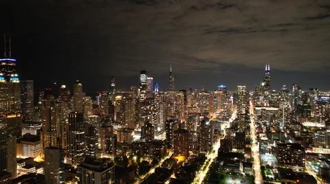 Chicago, Old Town Stockfoto's