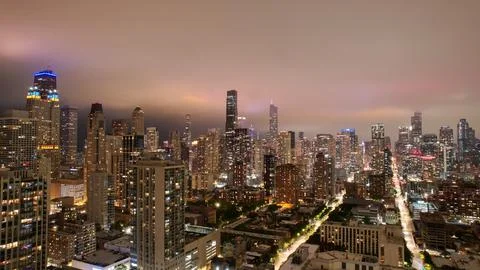 Chicago, Old Town Foto stock