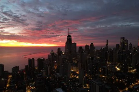 Chicago, Old Town Foto stock