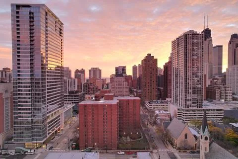 Chicago, Old Town Foto stock