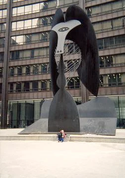Chicago Picasso Foto stock