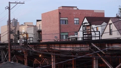 Chicago Redline Stockbeeldmateriaal 79020454