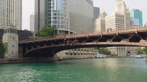 Chicago River and Views 4 Stock Footage 276902367