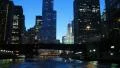 Chicago River Boatride Timelapse (2K) Web Footage