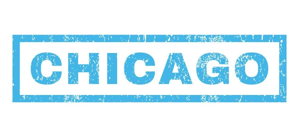 Chicago Rubber Stamp Stock Illustration