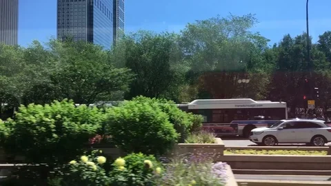 Chicago-side view 2 Stock-Footage 92054782