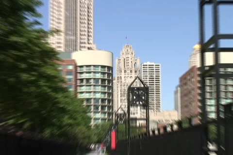 Chicago side walk Stock Footage 952770