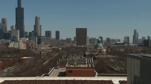 Chicago skyline 1 Stock Footage 49694522