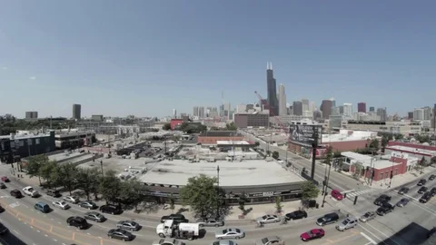 Chicago Skyline 2 Stock Footage 79020520