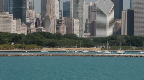 Chicago skyline #3 動画素材 22516542