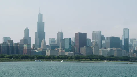 Chicago Skyline 3 Stock Footage 276902450