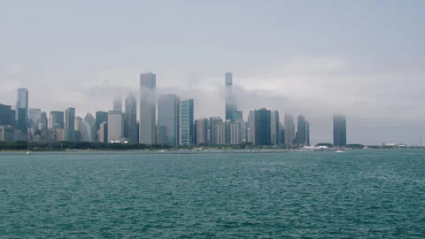 Chicago Skyline 5 Stock Footage 276902480