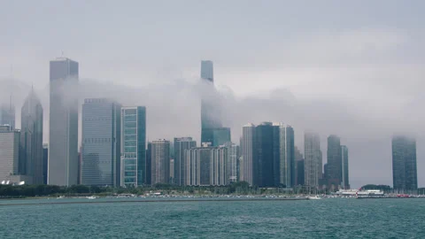 Chicago Skyline 6 Stock Footage 276902486