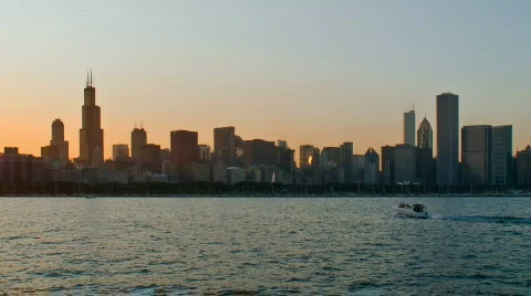 Chicago Skyline Endless Loop – Faster/Closer HD Vidéo 857362