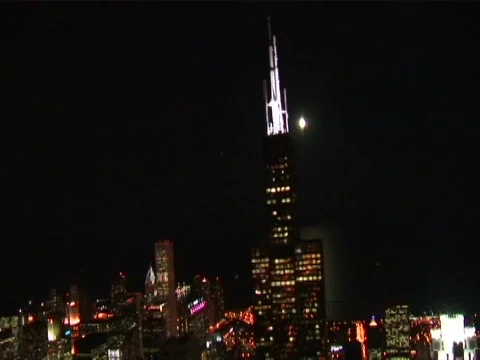 Chicago Skyline A Video stock 305979